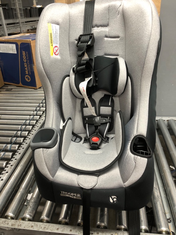 Photo 3 of Baby Trend Trooper 3-in-1 Convertible Car Seat, Moondust (CV01C87B)