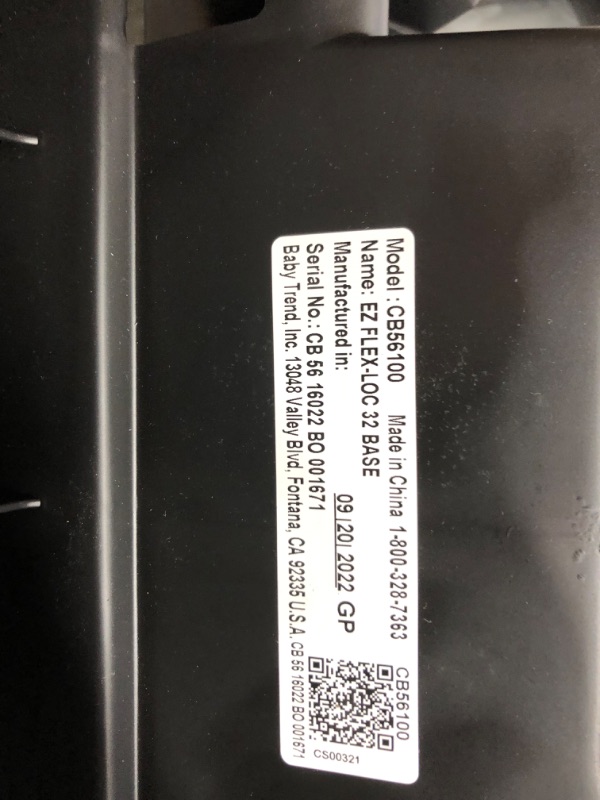 Photo 1 of Baby Trend EZ Flec Loc 32 Infant Car Seat Base, Black