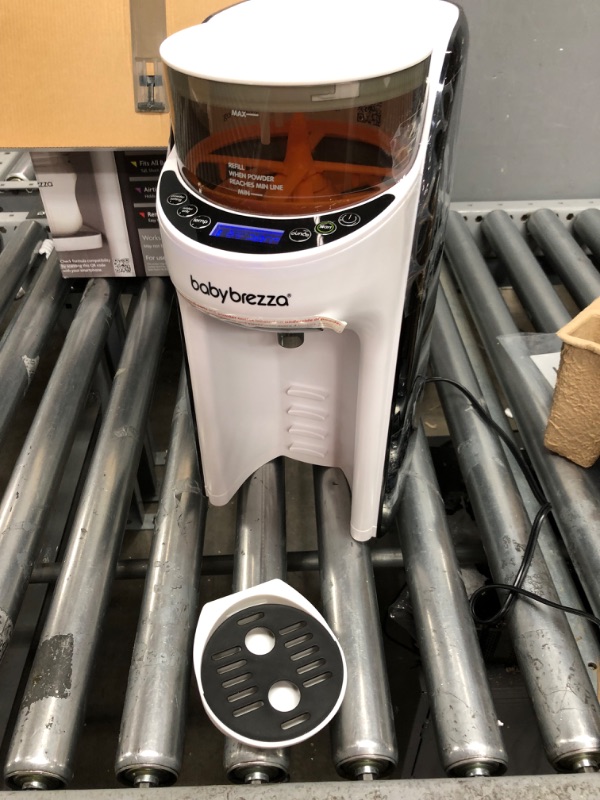 Photo 3 of New and Improved Baby Brezza Formula Pro Advanced Formula Dispenser Machine - Automatically Mix a Warm Formula Bottle Instantly - Easily Make Bottle with Automatic Powder Blending