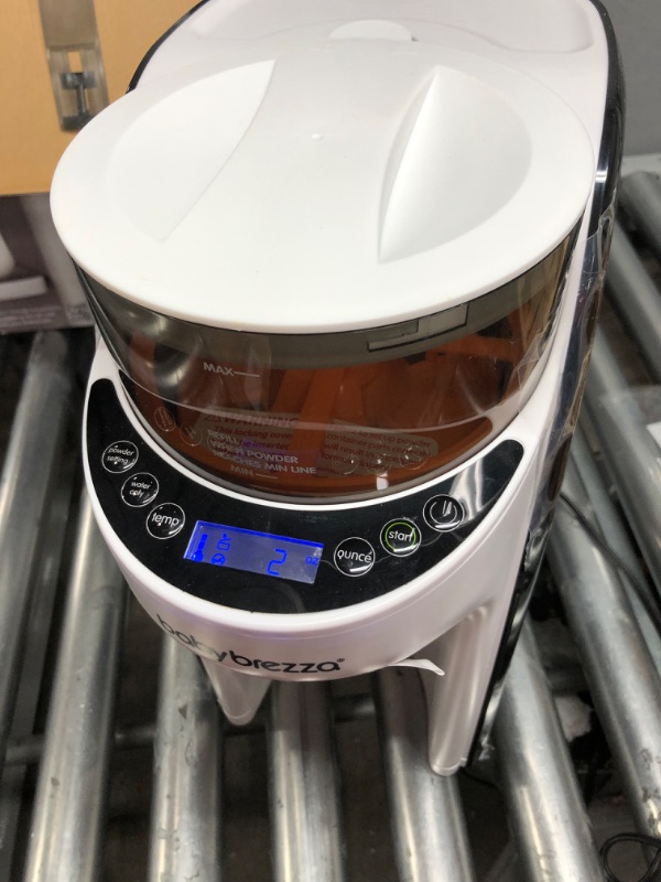Photo 4 of New and Improved Baby Brezza Formula Pro Advanced Formula Dispenser Machine - Automatically Mix a Warm Formula Bottle Instantly - Easily Make Bottle with Automatic Powder Blending