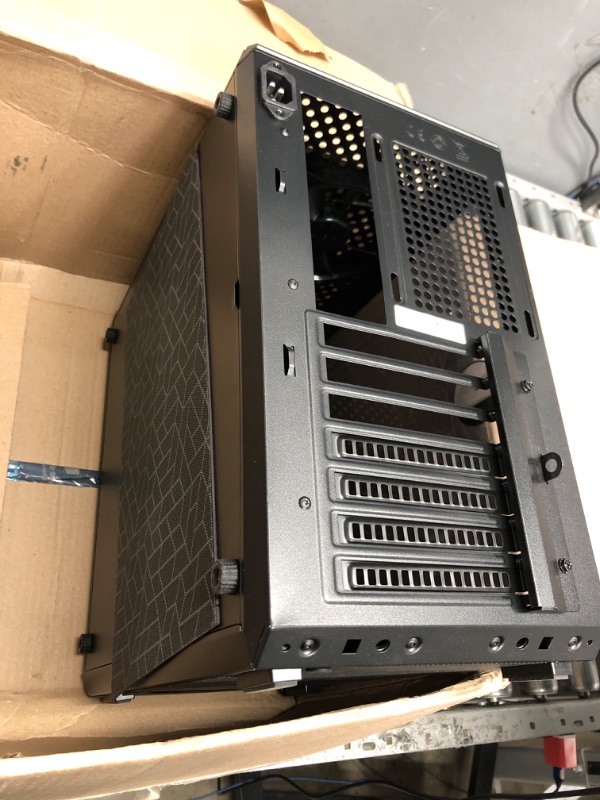 Photo 2 of Cooler Master MasterBox Q500L - ATX Mini Tower Case with Full Side Panel Display, Clean Routing, and Multiple Cooling Options
