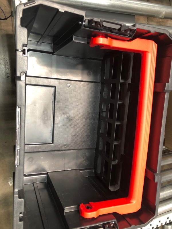 Photo 1 of CRAFTSMAN VERSASTACK Open Tote Case Crate, Tool Box Tool Storage (CMST17809)