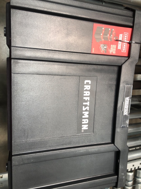 Photo 1 of CRAFTSMAN VERSASTACK Open Tote Case Crate, Tool Box Tool Storage (CMST17809)