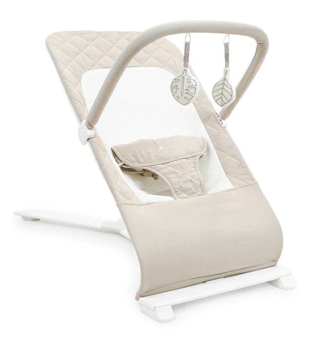 Photo 1 of Alpine Organic Deluxe Portable Bouncer - Organic Oat
