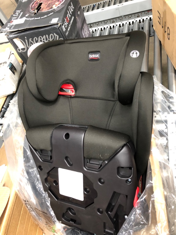 Photo 4 of Britax Skyline 2-Stage Belt-Positioning Booster Car Seat, Dusk - Highback and Backless Seat