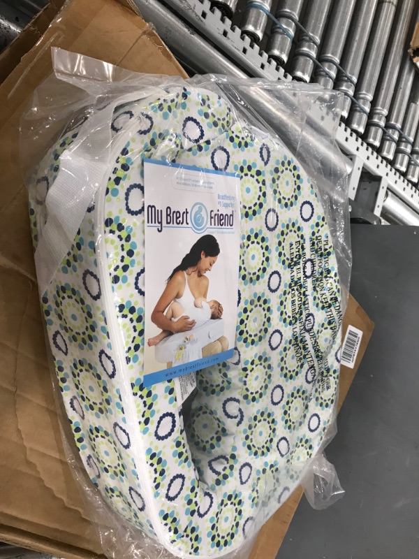 Photo 1 of My Brest Friend Original Nursing Pillow For Breastfeeding, Nursing and Posture Support with Pocket and Removable Slipcover, Sparkles
