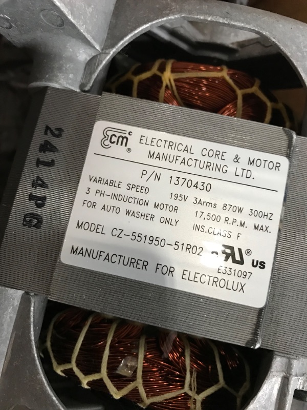 Photo 1 of Electrolux 137043000 Drive Motor
