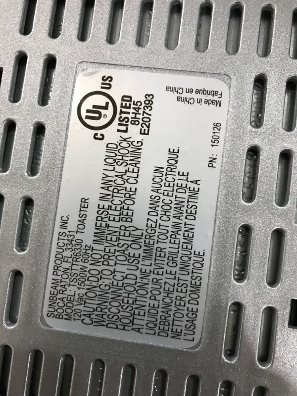Photo 1 of Oster Long Slot 4-Slice Toaster, Stainless Steel (TSSTTR6330-NP)