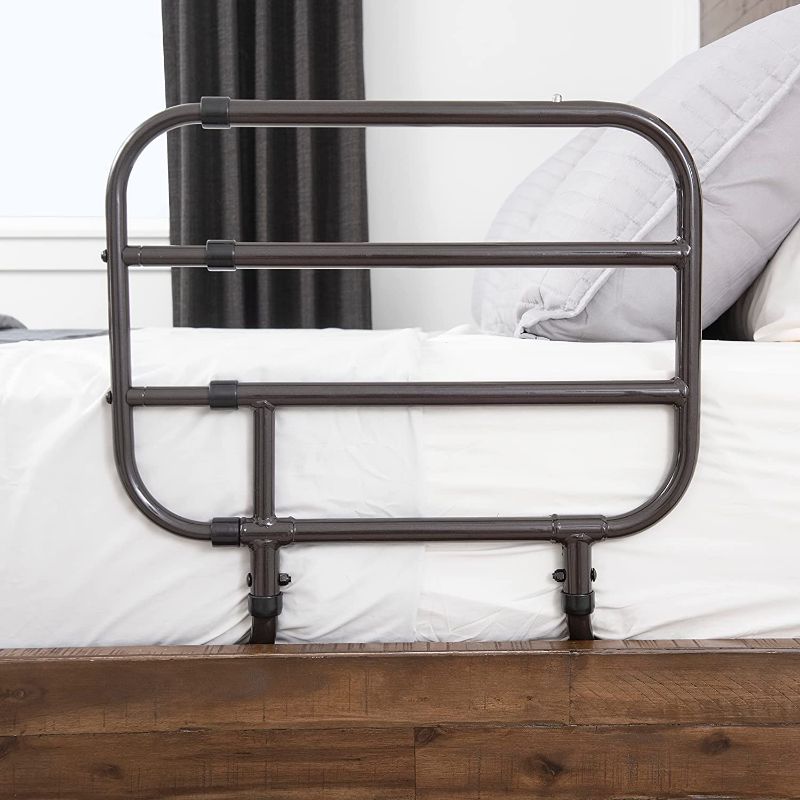 Photo 1 of Able Life Bedside Extend-A-Rail, Adjustable Senior Bed Safety Rail and Bedside Standing Assist Grab Bar
