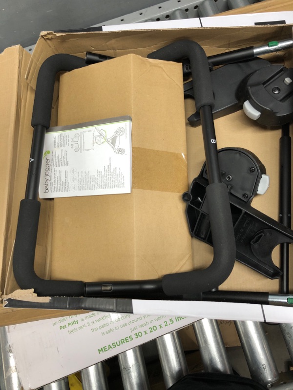 Photo 2 of Baby Jogger Chicco/Peg Perego Car Seat Adapter for City Select and City Select LUX Strollers, Black, 1 count Select/Premier/Single/Chicco/Peg Perego/Maxi Cosi