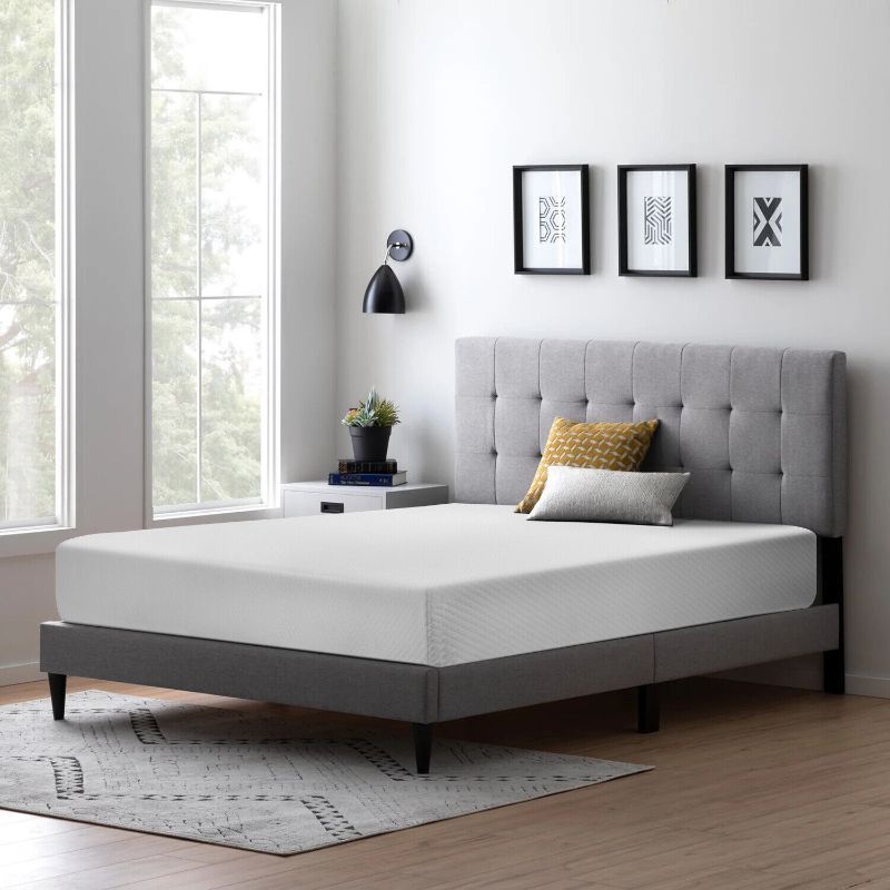 Photo 1 of 10" Gel Memory Foam Medium-Firm Mattress for Pressure Relief & Soundly Sleep-twin 
