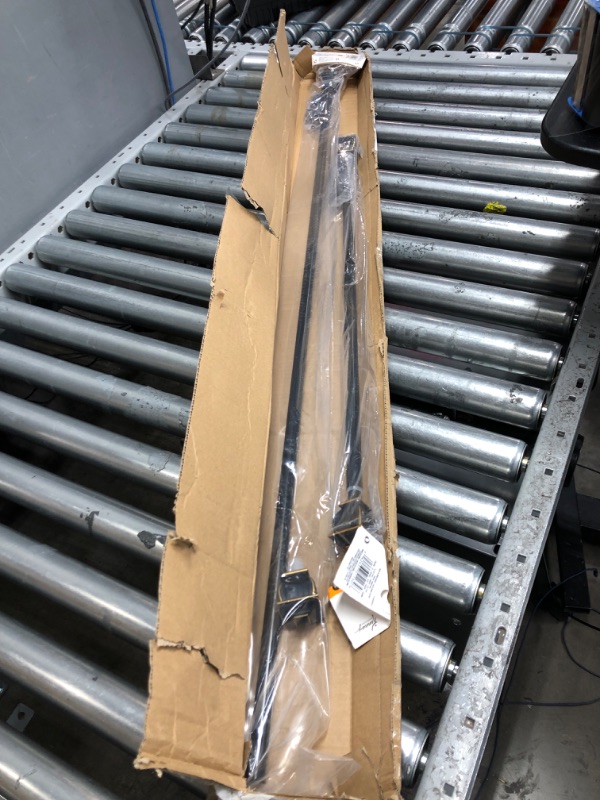Photo 1 of Kenney Beckett 5/8" Standard Decorative Window Curtain Rod, 48-86", Bronze, 2 Each
