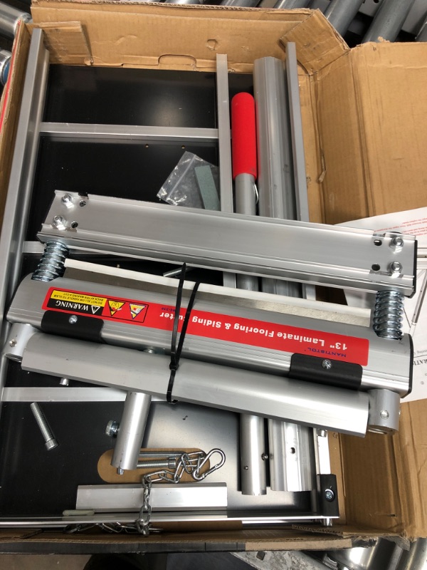 Photo 3 of MANTISTOL MC-330 13'' Pro Laminate Floor Cutter with Installation Kit For Multi-Floor, Laminate, LVT, SPC, WPC and all Vinyl based flooring; Cuts up to 16mm (5/8") thick and 13" wide; Best Buy ! Standard