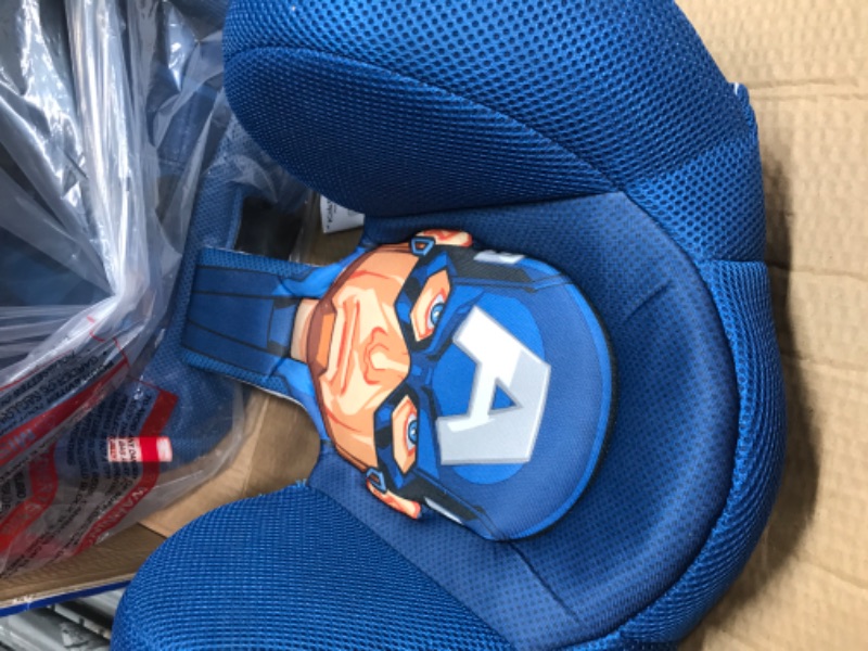 Photo 2 of Disney KidsEmbrace Friendship Combination Toddler Harness Booster Car Seat, Marvel Captain America