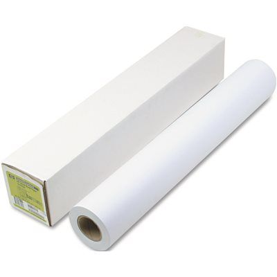 Photo 1 of HP HEWLETT PACKARD DESIGNJET INKJET LARGE FORMAT PAPER, 21 LBS., 24" X 150 FT, WHITE