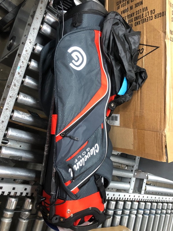 Photo 2 of *READ NOTES*Cleveland Golf Stand Bag Charcoal/Red