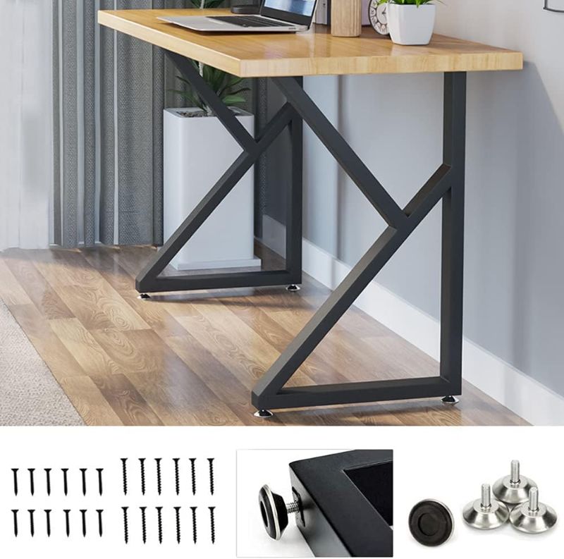 Photo 1 of ***LEGS ONLY***
HEONITURE 28" Table Legs Desk Legs Industrial Dining Table K Shape Cast Iron Legs Computer Desk Legs Metal Table for DIY Coffee Table Black (H28”xW18”, Set of 2)(A) 28" A-k Shape