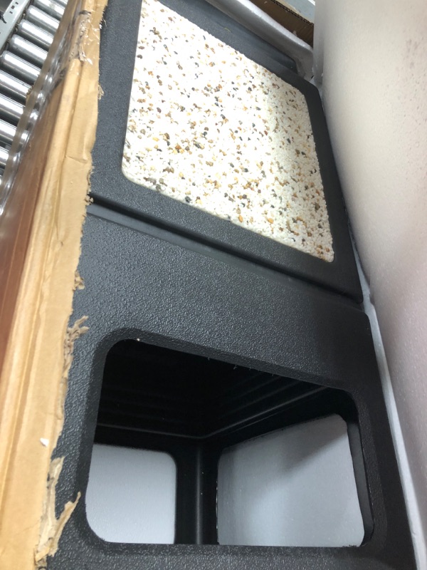 Photo 1 of Safco(R Aggregate Panel Outdoor Receptacle, Side-Opening, 38 Gallons, 39 1/4in.H