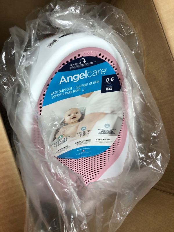 Photo 2 of Angelcare Baby Bath Support (Pink) | Ideal for Babies Less than 6 Months Old