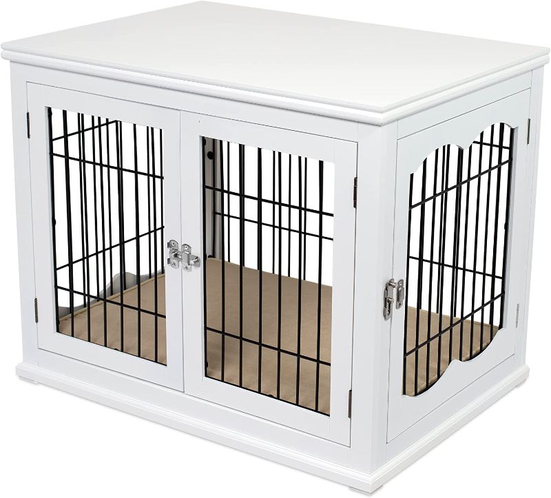 Photo 1 of **STOCK PHOTO IS A REFERNCE/SEE PHOTOS** MARBLE General Brand Best Decorative Dog Kennel with Pet Bed 