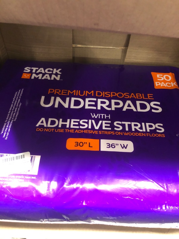 Photo 2 of Bed Pads 30x36 [50 Pack] Disposable Chucks Pee Pads for Puppy Dog Potty Training & Incontinence Bed Wetting Pad for Adults, Kids, Baby & Pet Dogs 30 X 36 Heavy-Duty Absorbent Large Underpads
