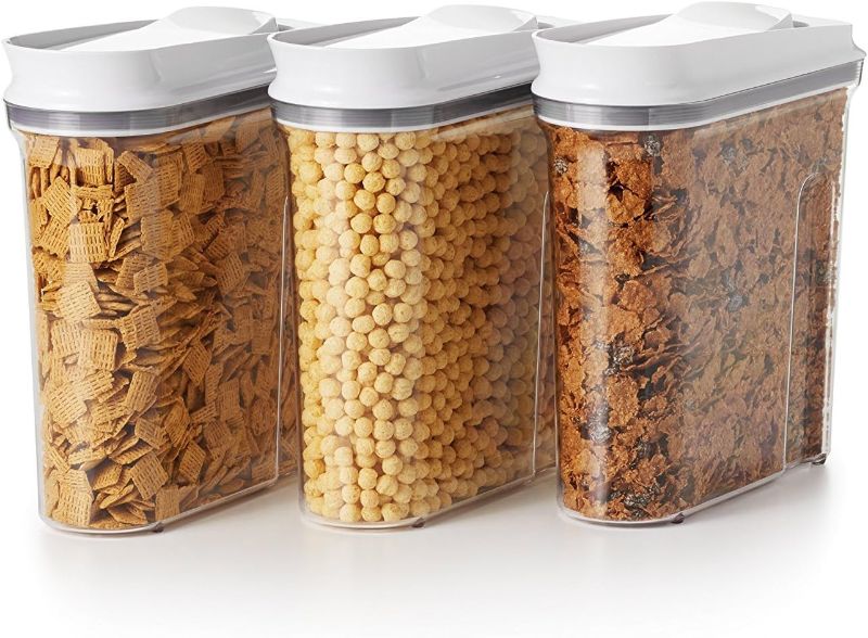 Photo 1 of **SEE NOTES**
OXO Good Grips 3-Piece POP Cereal Dispenser Set
