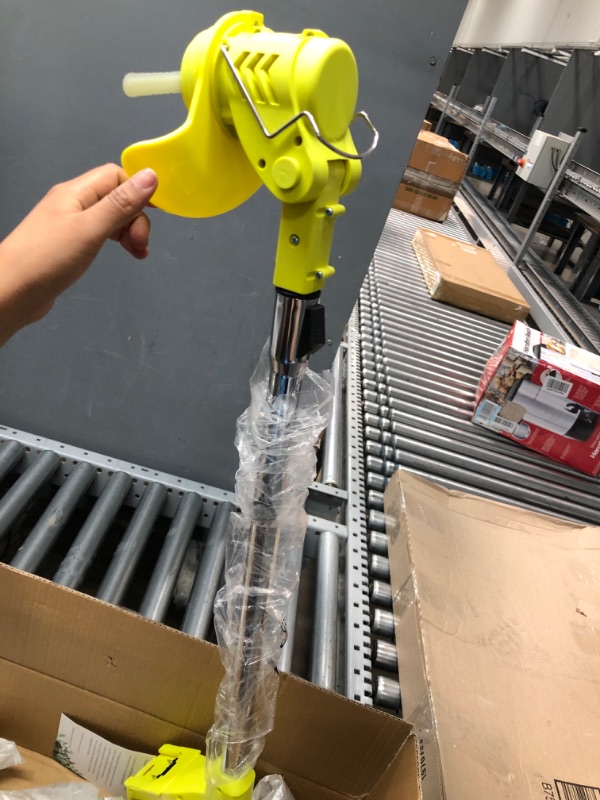 Photo 2 of Weed Wacker Cordless Lawn Trimmer, Aokia 12V String Trimmer Edger Lawn Tool with 3 Types Blades, 2.0Ah Li-Ion Battery Powered Grass Cutter Weed Trimmer for Garden and Yard
