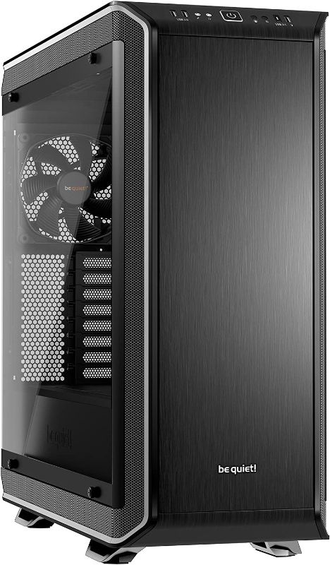 Photo 1 of ********PARTS ONLY**********be quiet! Dark Base PRO 900 Silver Rev. 2, Full Tower ATX, 3 Pre-Installed Silent Wings 3 Fans, BGW16, Tempered Glass Window, RGB LED Illumination Silver BGW16