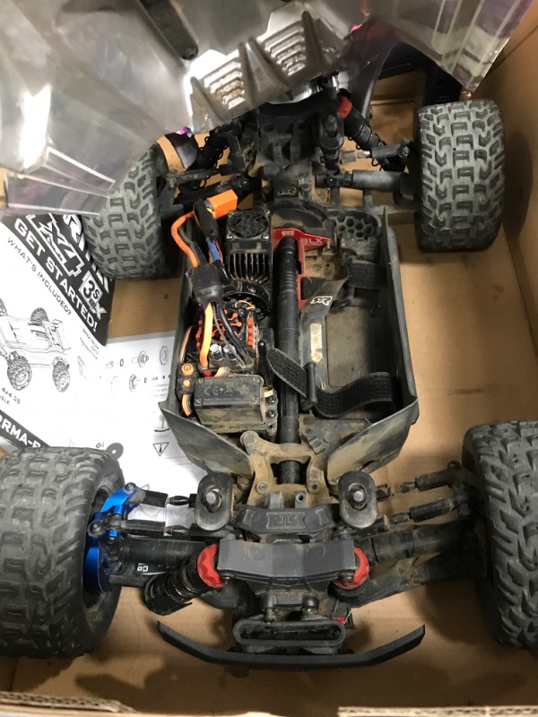 Photo 6 of ARRMA RC Truck 1/10 VORTEKS 4X4 3S BLX Stadium Truck RTR (Batteries and Charger Not Included), Green, ARA4305V3T3