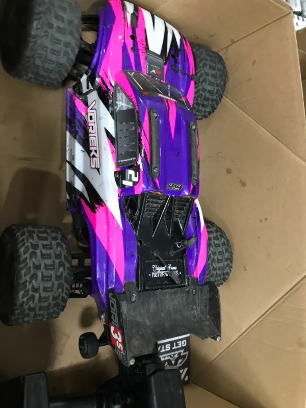 Photo 3 of ARRMA RC Truck 1/10 VORTEKS 4X4 3S BLX Stadium Truck RTR (Batteries and Charger Not Included), Green, ARA4305V3T3