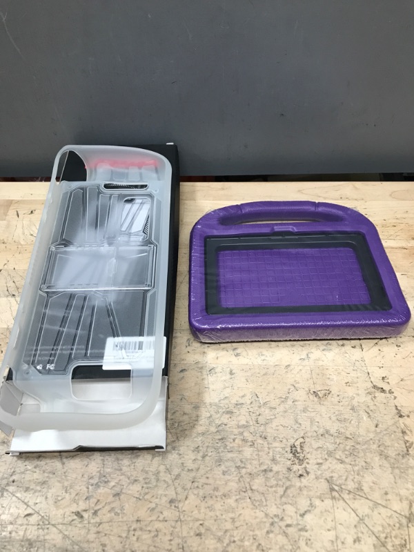 Photo 1 of 2 BUNDLED ITEMS - Mensican Protective Clear Case for Steam Deck, TPU Steam Deck Clear Case with Full Protection, Shock-Absorption, Anti-Slip & Scratch Design, Steam Deck Accessories; AND, 12th Generation, 2022 Releases) - DICEKOO Light Weight Shock Proof 