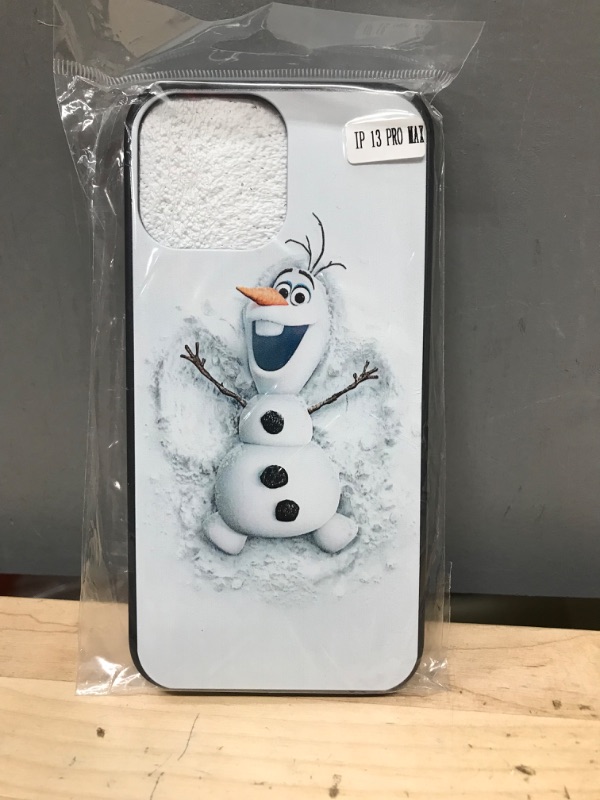 Photo 1 of Cute Design iPhone 13 Pro Max Case, Shockproof Protective Case Made with Hard PC Back + TPU Silicone Case (Cute-Frozen-Magic-1)