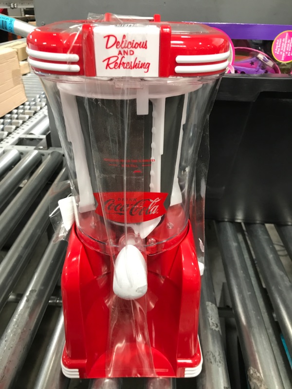 Photo 1 of ***SEE NOTES*** Nostalgia RSM650COKE Coca-Cola 32-Ounce Retro Slush Drink Maker Slushie Machine for Home, Red