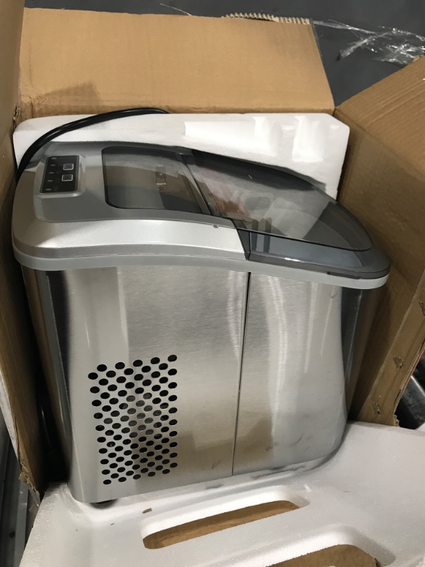 Photo 1 of (PARTS ONLY)Frigidaire EFIC117-SS 26 Pound Ice Maker, 26 lbs per day, Stainless