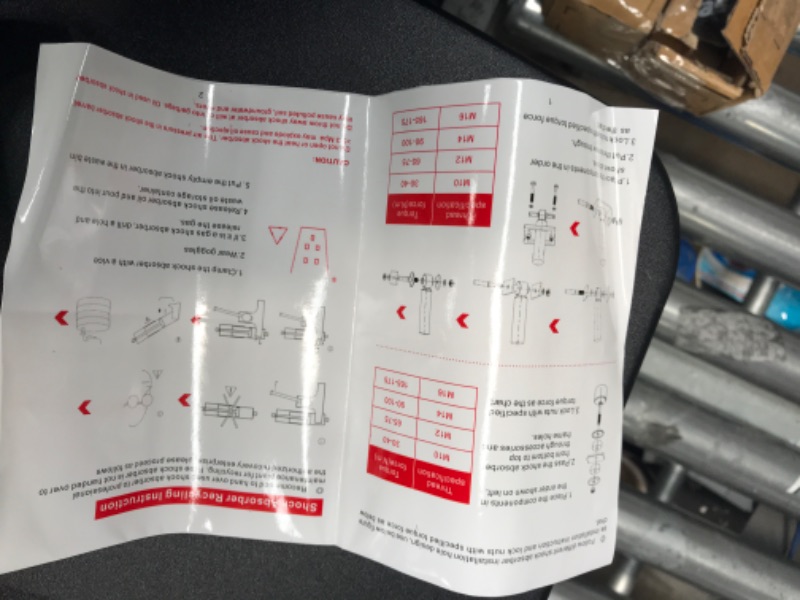 Photo 1 of  Shock Absorbers Pair 
see photos for size