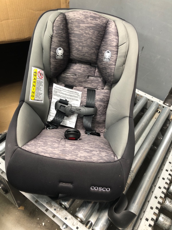 Photo 2 of Cosco Mighty Fit 65 DX Convertible Car Seat (Heather Onyx Gray)
