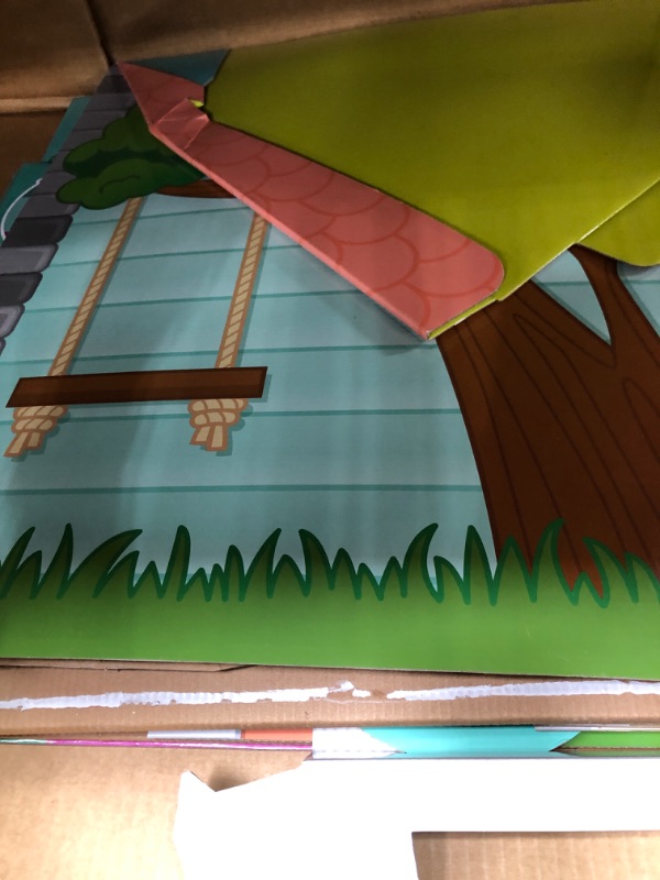 Photo 1 of cardboard play house