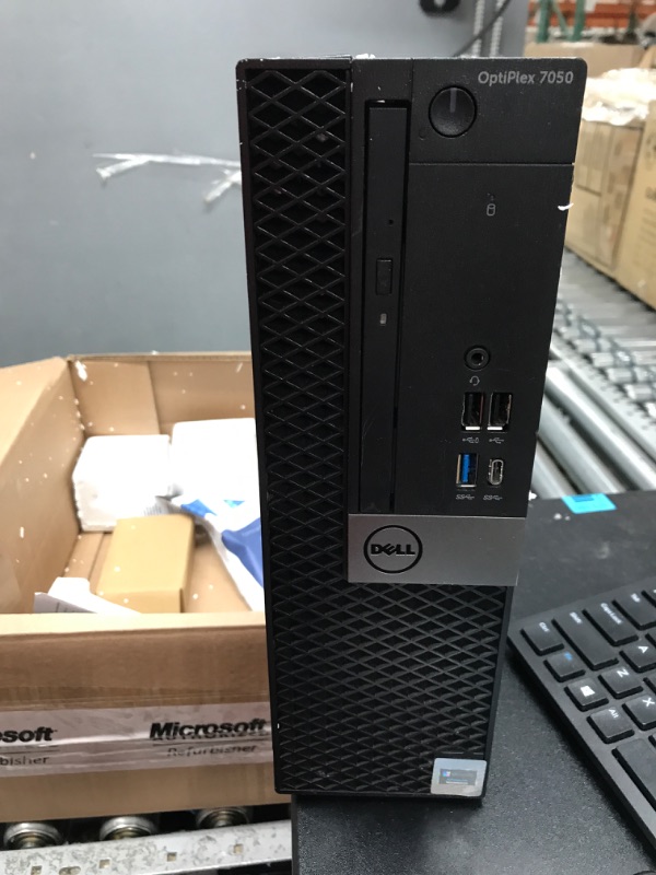 Photo 1 of *POWERS ON* Dell Optiplex 7050 SFF Desktop PC Intel i7-7700 4-Cores 3.60GHz 32GB DDR4 1TB SSD WiFi BT HDMI Duel Monitor Support Windows 10 Pro Excellent Condition(Renewed) 1T SSD