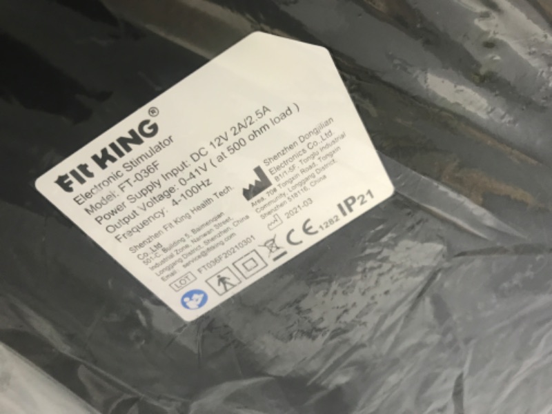 Photo 1 of FIT KING Foot Circulation Stimulator Machine (FSA HSA Eligible) with EMS TENS Pads, Advanced Nerve Muscle Massager for Neuropathy Pain and Circulation,Plantar Fasciitis,Diabetes,RLS Pain Relief
