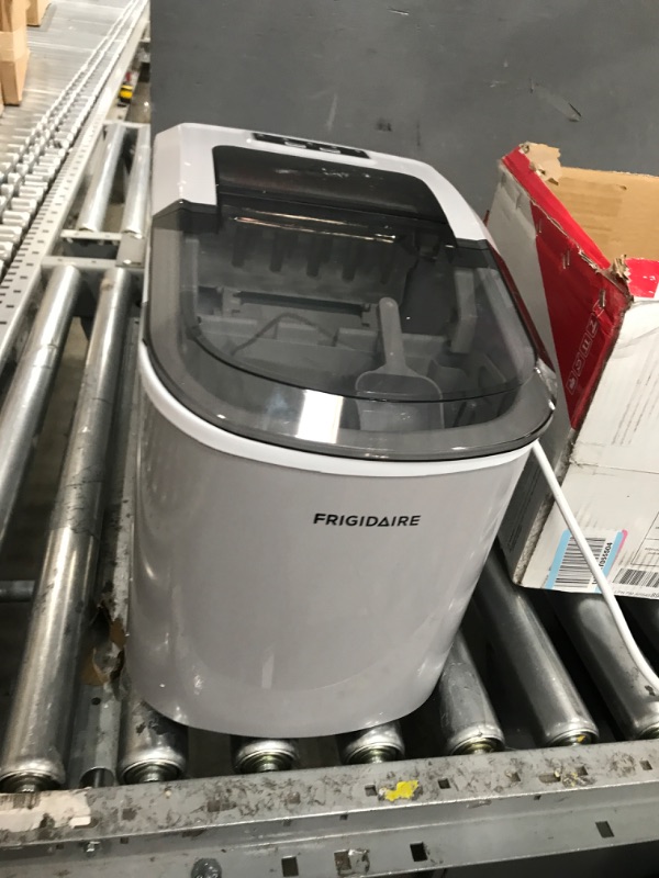Photo 3 of ***PARTS ONLY**** FRIGIDAIRE EFIC189-Silver Compact Ice Maker, 26 lb per Day, Silver (Packaging May Vary) Silver Ice Maker