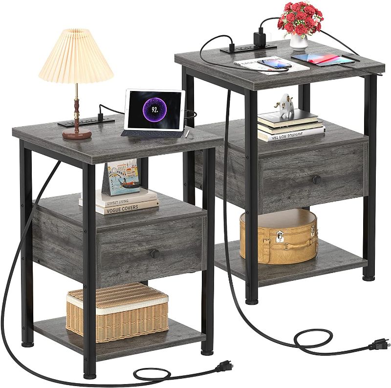 Photo 3 of Ecoprsio Set of 2 NIGHTSTANDS