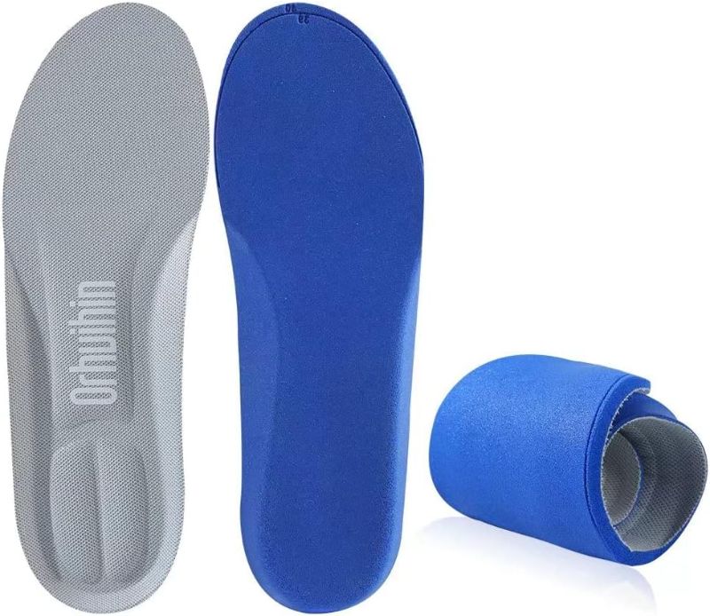 Photo 1 of Memory Foam Shoe Inserts for Women/Men - Thick Cushion Insoles, Best Insoles for Standing All Day, Comfort Breathable Shock Absorbing Shoe Insoles,Women 11.5-12/Men 9.5-10, Gray/A01
