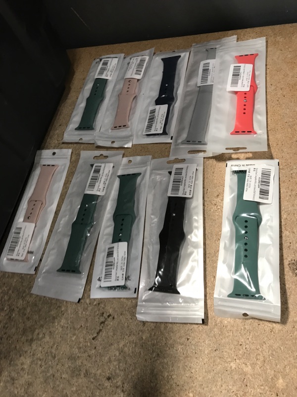 Photo 1 of 10 ITEMS*
APPLE WATCH BANDS 