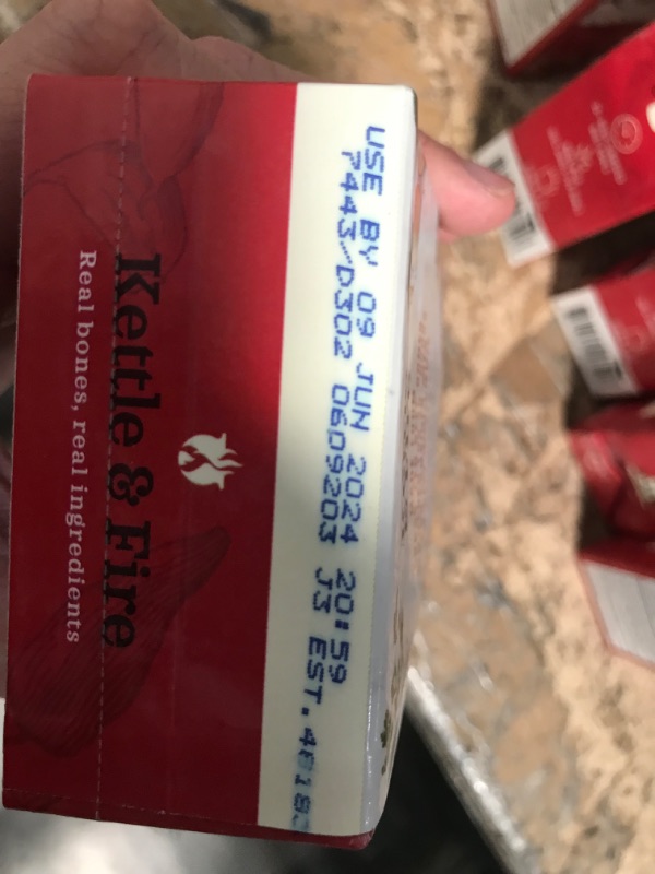 Photo 3 of **BUNDLE OF 6** Kettle & Fire Chipotle Beef Bone Broth, 16.9 OZ Chipotle 1.05 Pound (Pack of 1) Best By: 06/09/2024