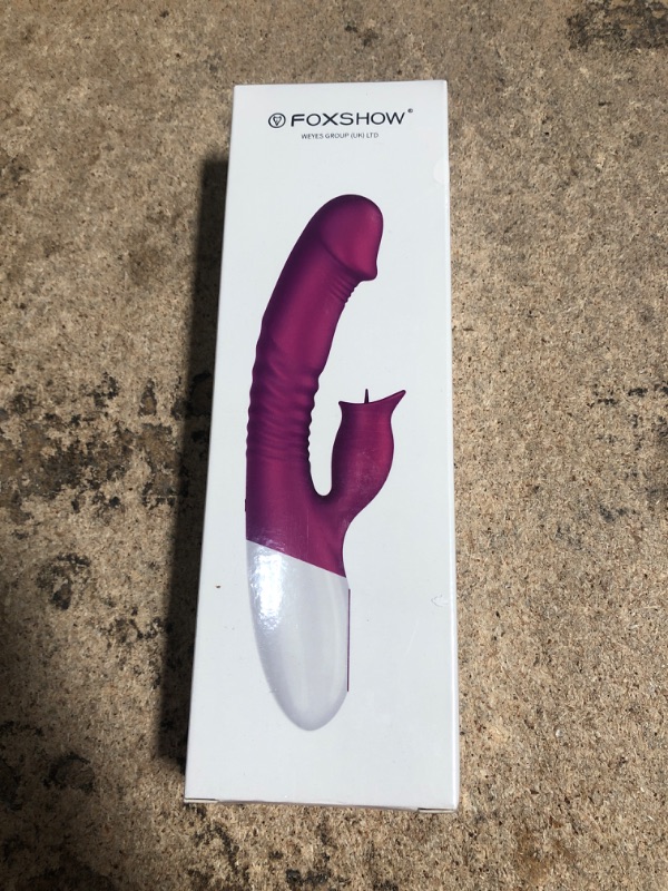 Photo 1 of New Smart Auto Heating Tongue Licking Toys for Women with 7 Modes, Adult Vibrator Waterproof & Rechargeable-Purple