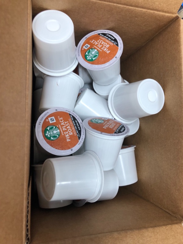 Photo 2 of **EXPIRES 20 MAY 2023** Starbucks Medium Roast K-Cup Coffee Pods — Pike Place for Keurig Brewers — 1 box (40 pods)
