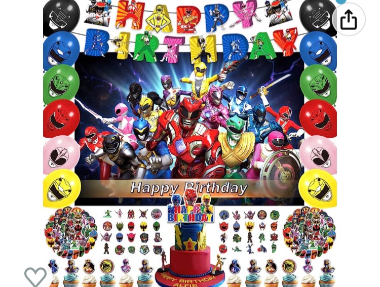 Photo 1 of 109 Pcs Anime Theme Party Supplies, Cartoon Themed Decorations Set Includes Cupcake Topper, Stickers, Banner, Background, Cake Topper, Balloon, Party Favors for KidS