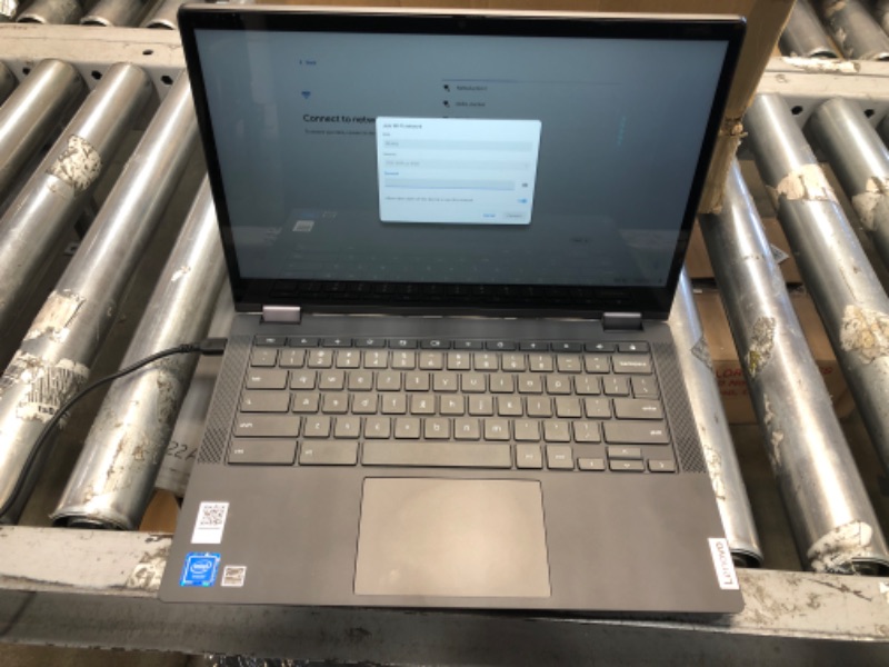 Photo 2 of **NEEDS PROFESSIONAL REPAIR(SEE NOTES)**  Lenovo Flex 3 Chromebook 15.6" (2023) FHD 2-in-1 Touchscreen (Intel Celeron N4500, 4GB RAM, 128GB (64GB eMMC + 64GB SD Card), Webcam) Home & Student Laptop, NFC, HDMI, USB-C, IST SD Card, Chrome OS 4GB|128GB Stora