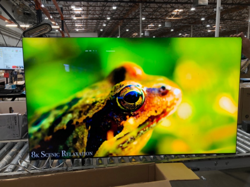 Photo 2 of SAMSUNG 65-Inch Class Neo QLED 8K QN900C Series Mini LED Quantum HDR Smart TV with Infinity Screen, Dolby Atmos, Object Tracking Sound Pro, Alexa Built-in (QN65QN900C, 2023 Model)
