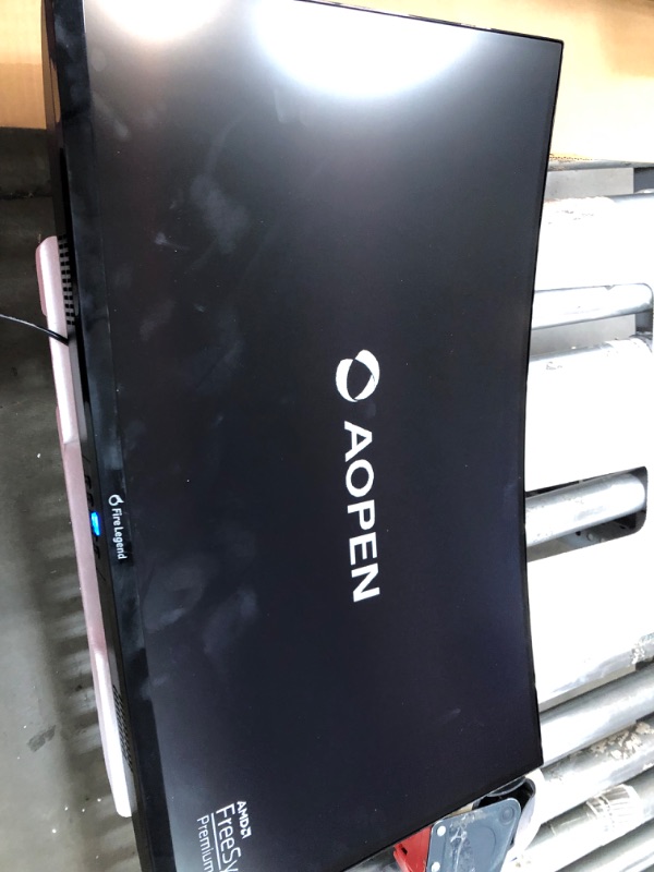 Photo 4 of AOPEN 27HC5R Vbiipx 27" Full HD (1920 x 1080) VA 1500R Curved Gaming-Monitor | AMD FreeSync Premium | 165Hz Refresh Rate | 1ms-TVR | HDR 10 Support | Ports: 1 x Display Port 1.4 & 2 x HDMI 2.0
